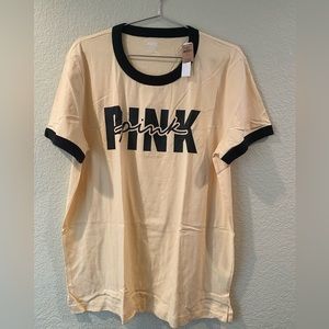 PINK Double Logo Shirt